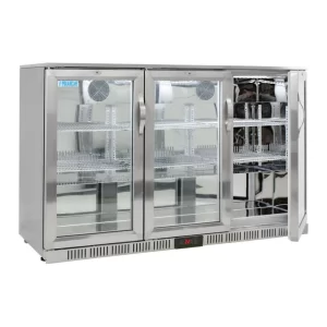 BACK BAR FRIDGE 3 HINGED DOOR – S/STEEL