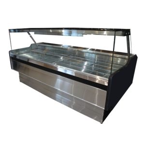 ECO DISPLAY SQUARE GLASS FRIDGE 2.5M